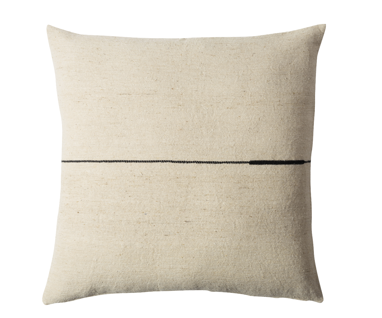 Handgewebtes Kissen "Sema black"