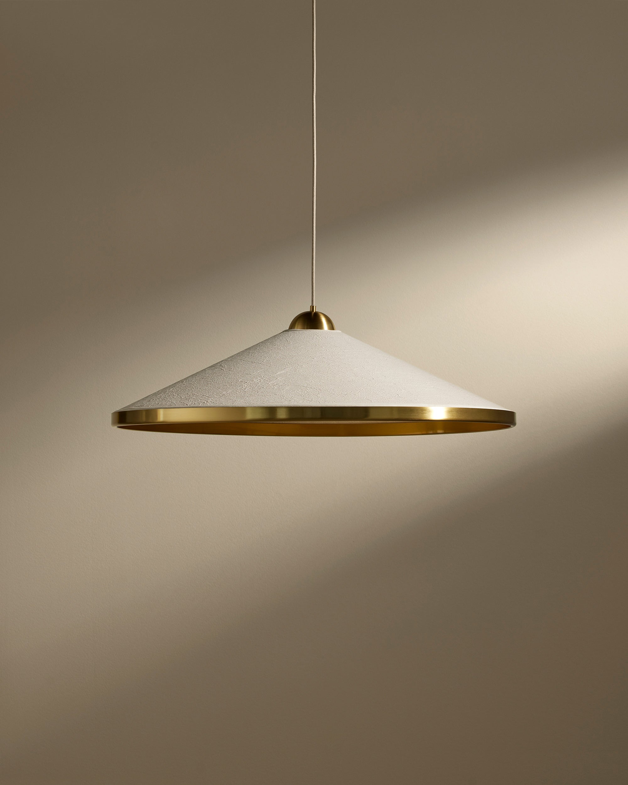 Ceiling lamp "Songe" by Sarah Lavoine made of canvas