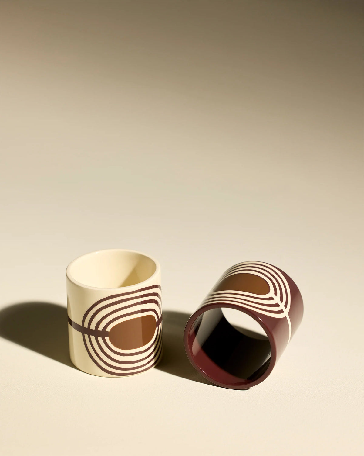 Serviettenring "Duo Mirage" von Maison Sarah Lavoine