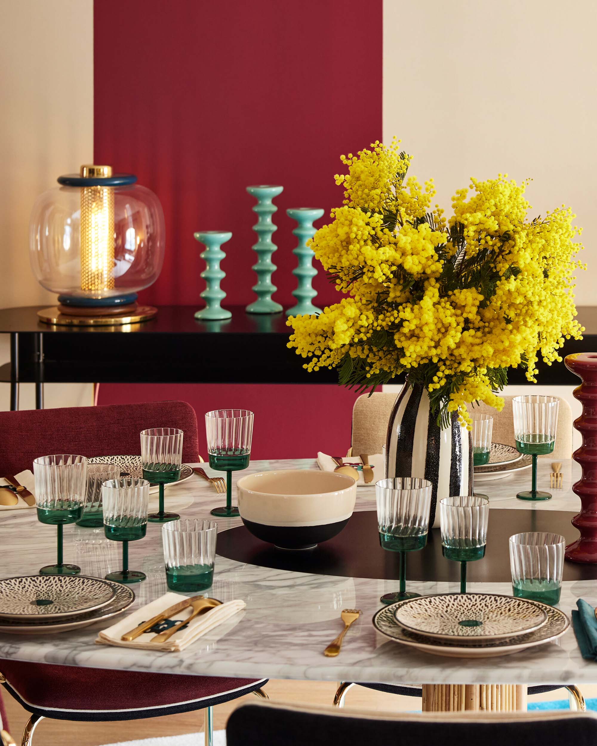 Esstisch "Riviera Marble" von Maison Sarah Lavoine