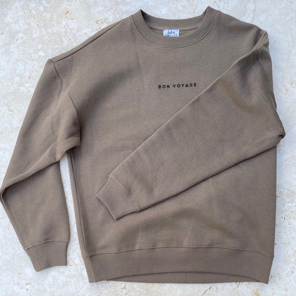 Bon Voyage-Sweater in Camel image 0