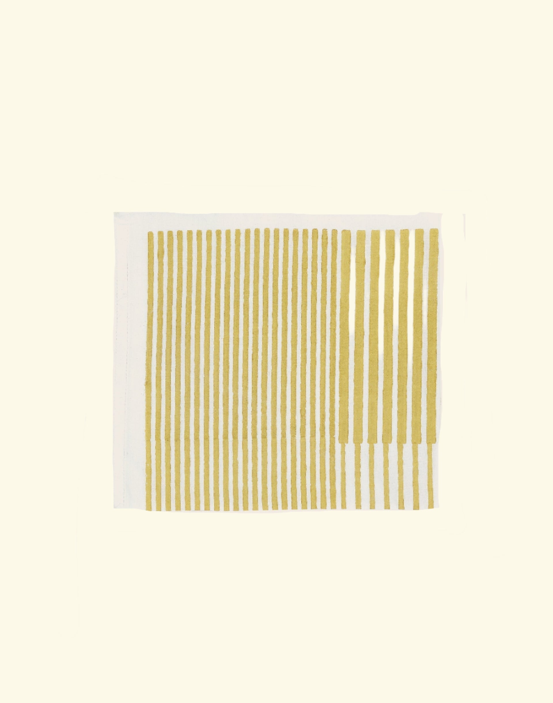 Striped napkins
