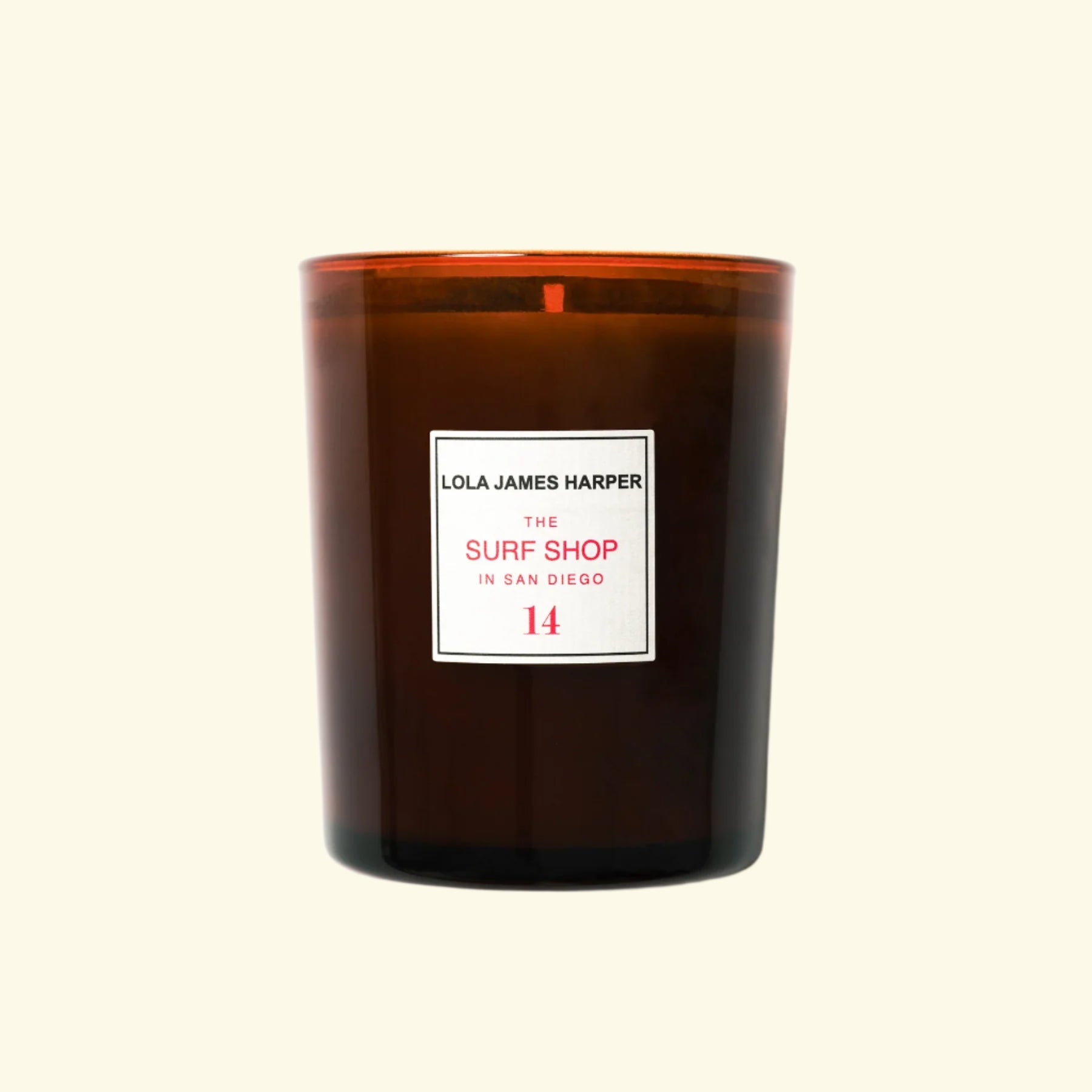 Scented candle "The Surf Shop of Stephane 14"