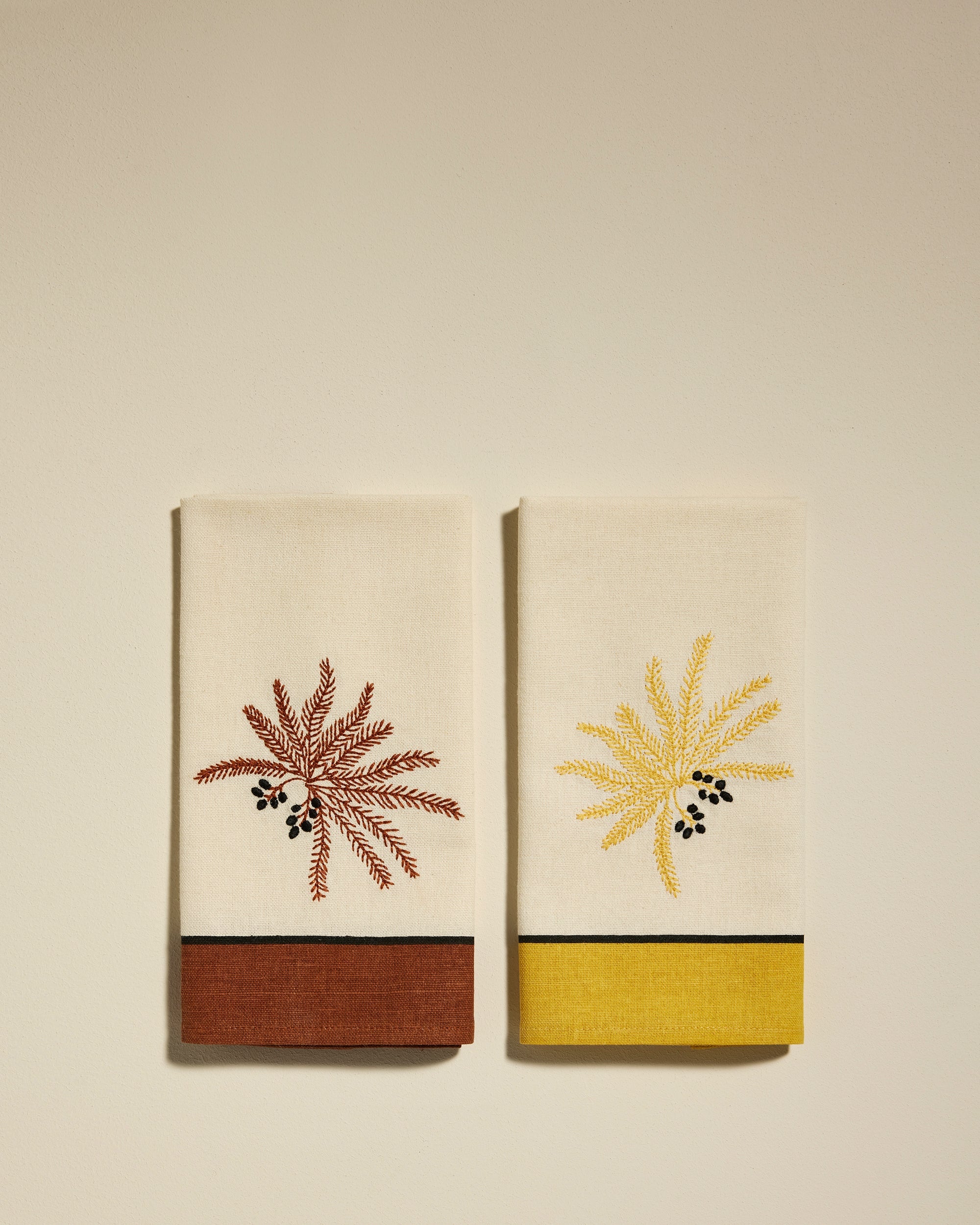 Duo napkins "Phoenix" by Sarah Lavoine