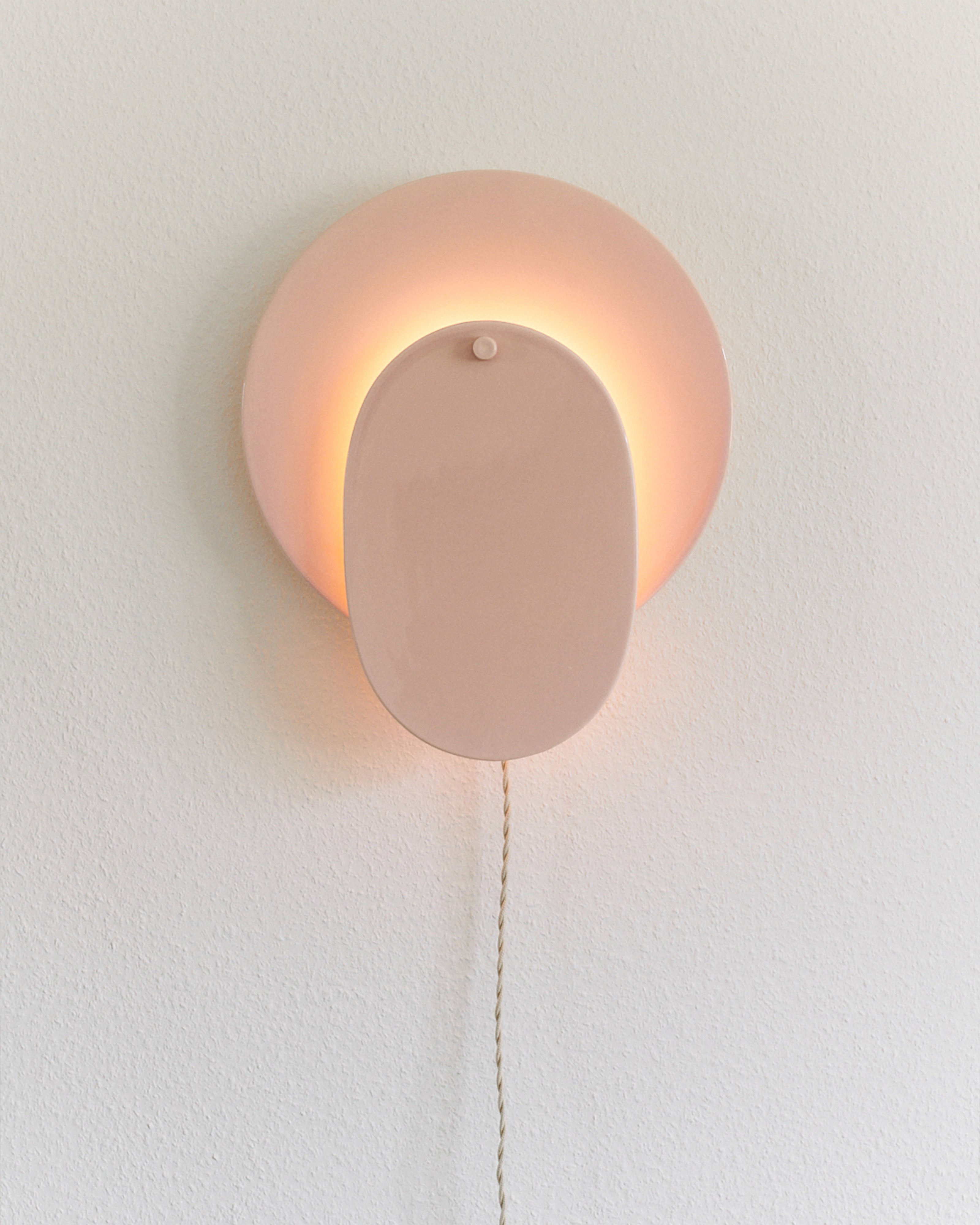 Ceramic wall light
