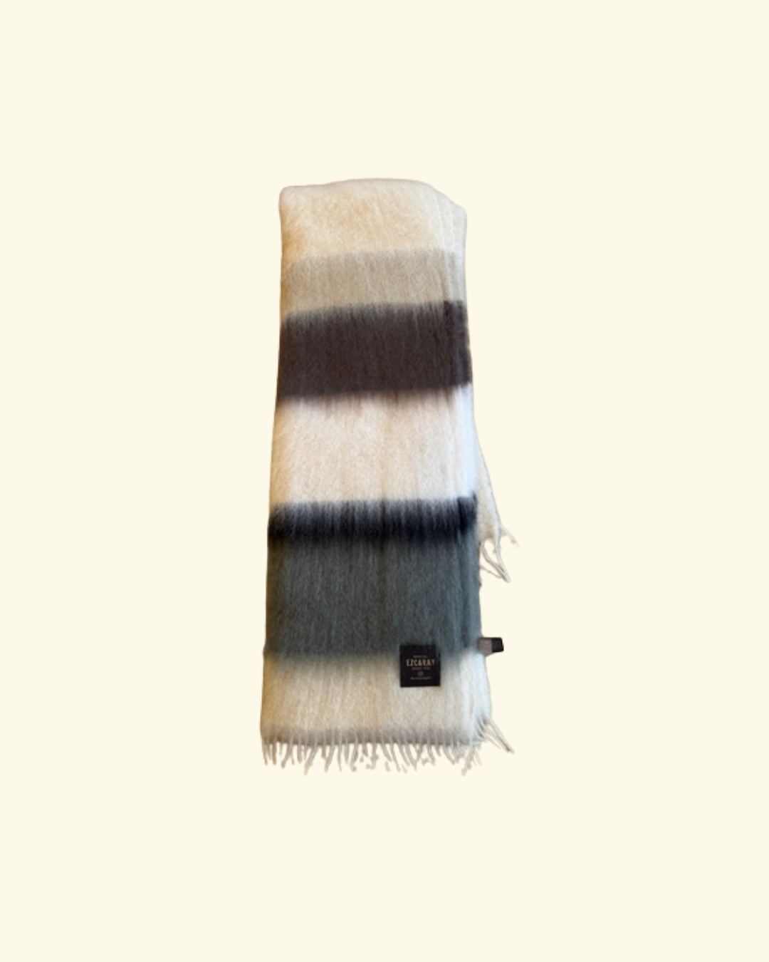 Mohair mix blanket in various colors