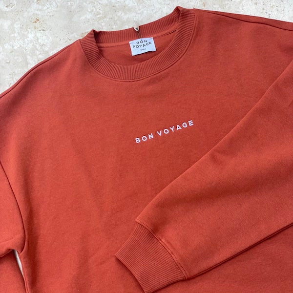 Bon Voyage-Sweater in Rost image 1